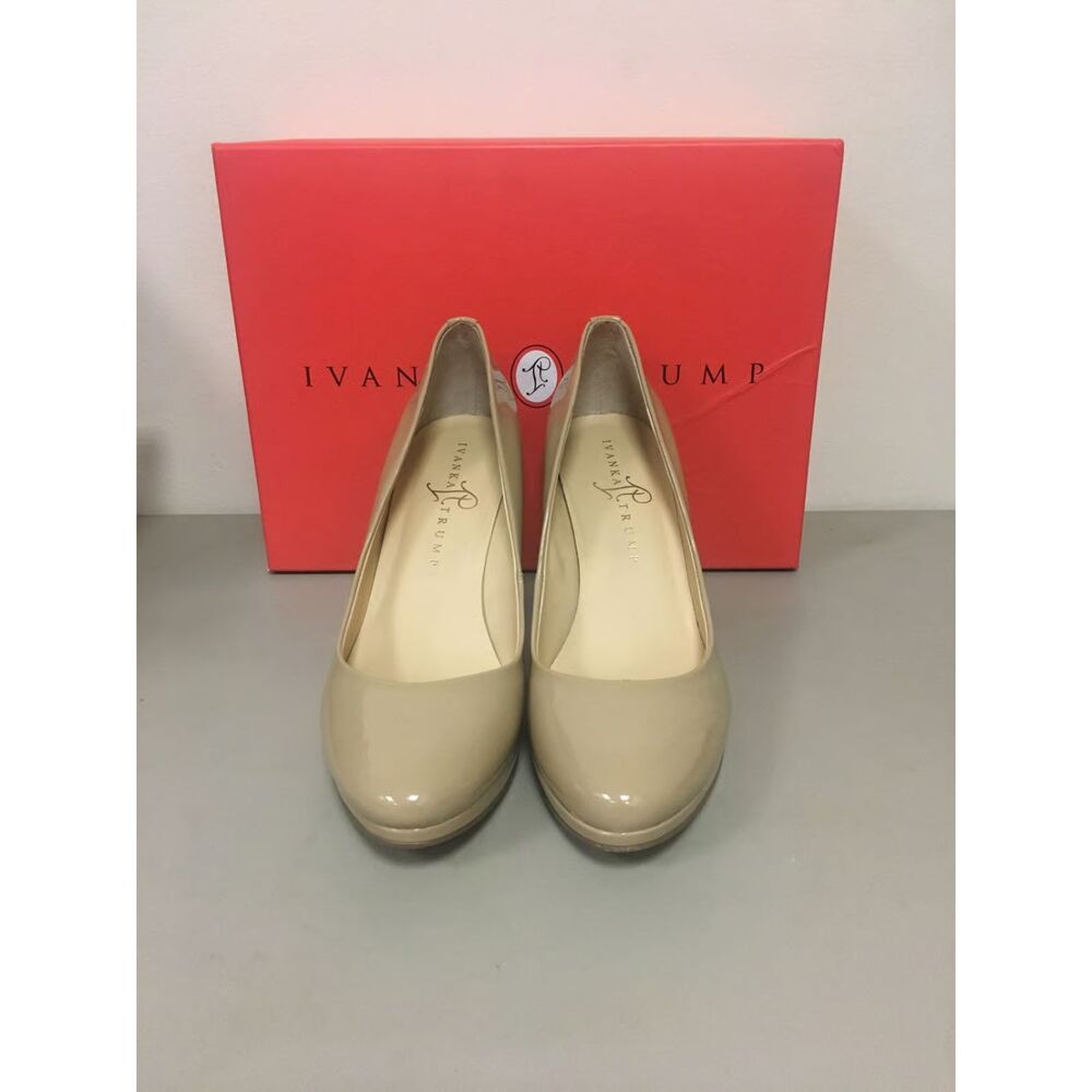 Ivanka Trump Tan Heels 8.5